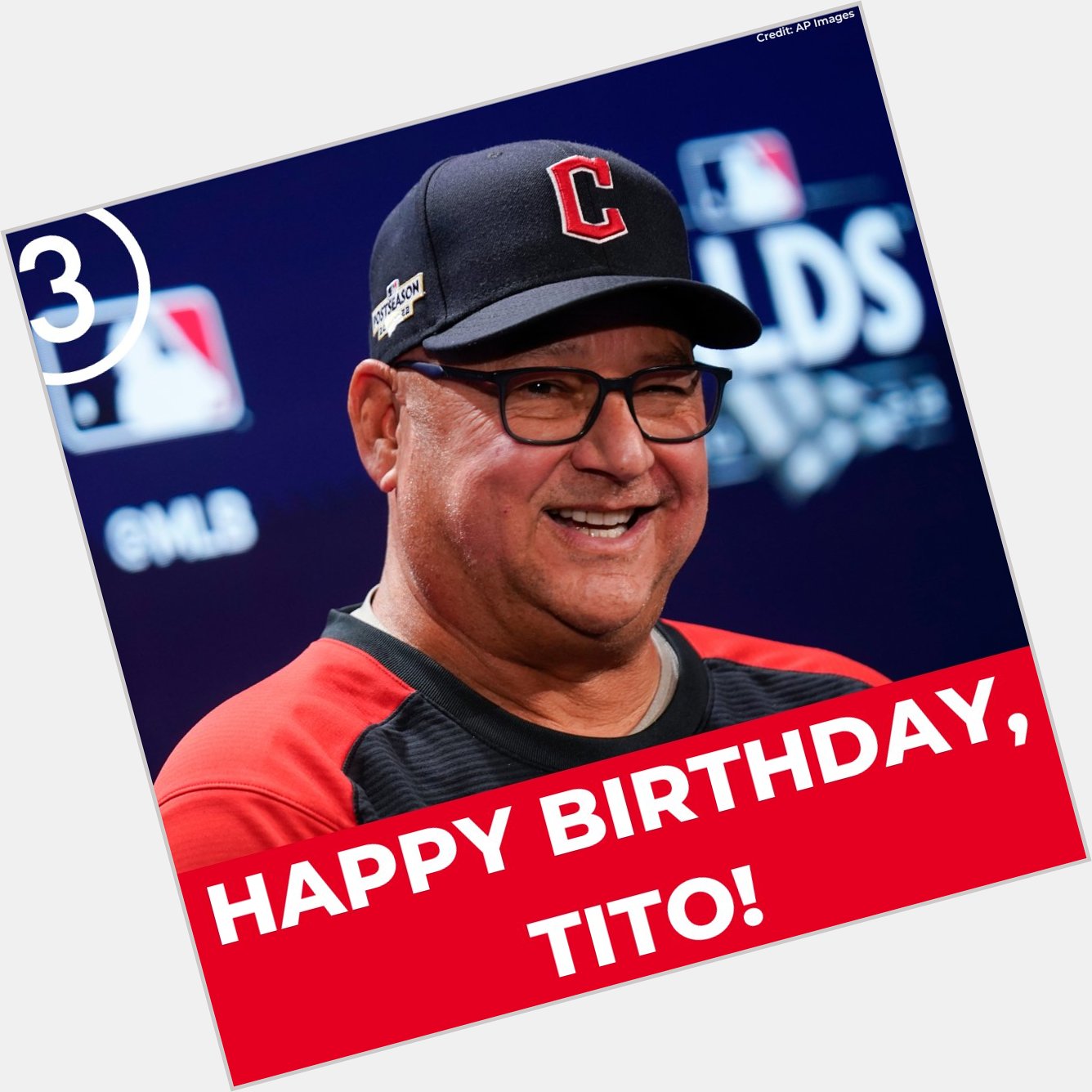 HAPPY BIRTHDAY to Cleveland Guardians manager Terry Francona  