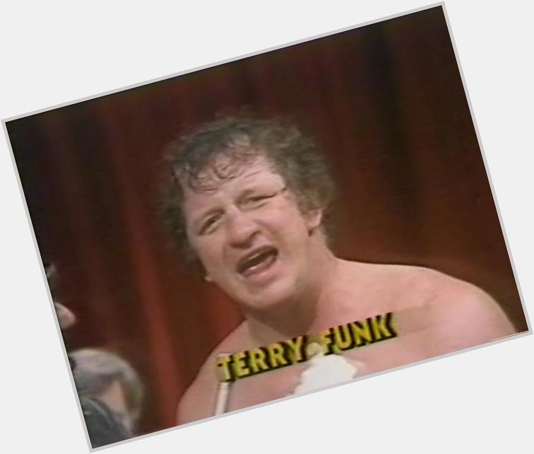 Happy 71st birthday to Bob Pollard lookalike and my favorite pro wrestler or all-time, Terry Funk! 