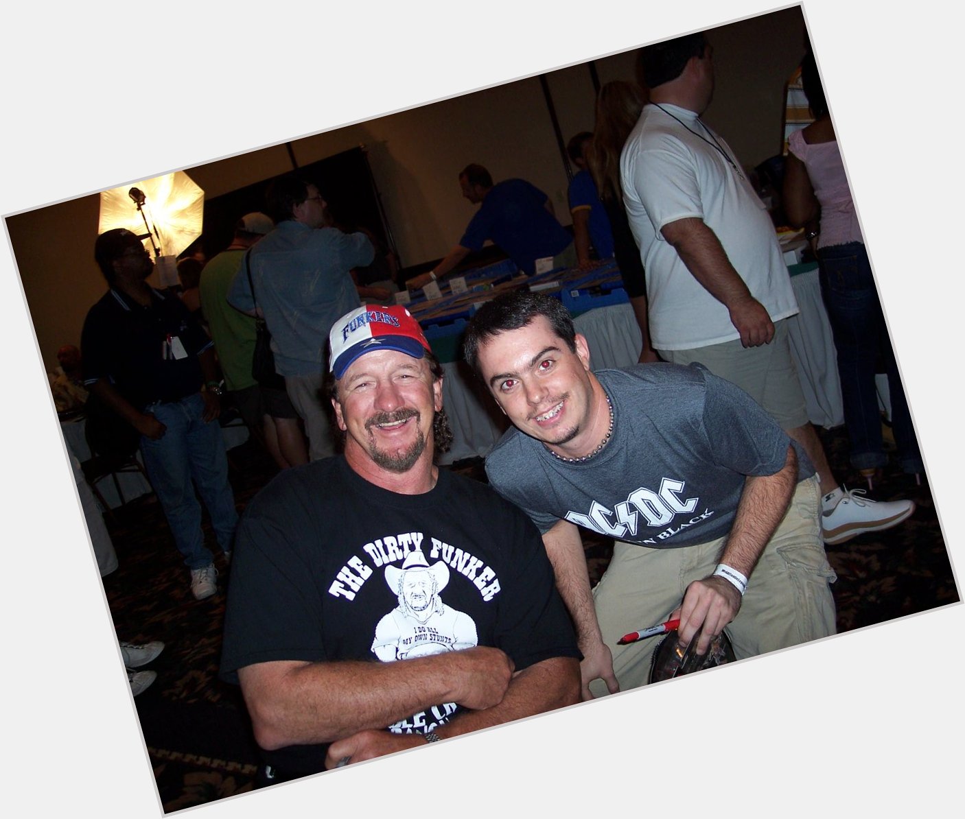Happy 75th Birthday to the Legendary Terry Funk. This pic was taken at Fanfest in 2005. 