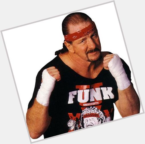 Happy belated Birthday to one of the greatest wrestlers and hardcore legends of our time---Terry Funk. 