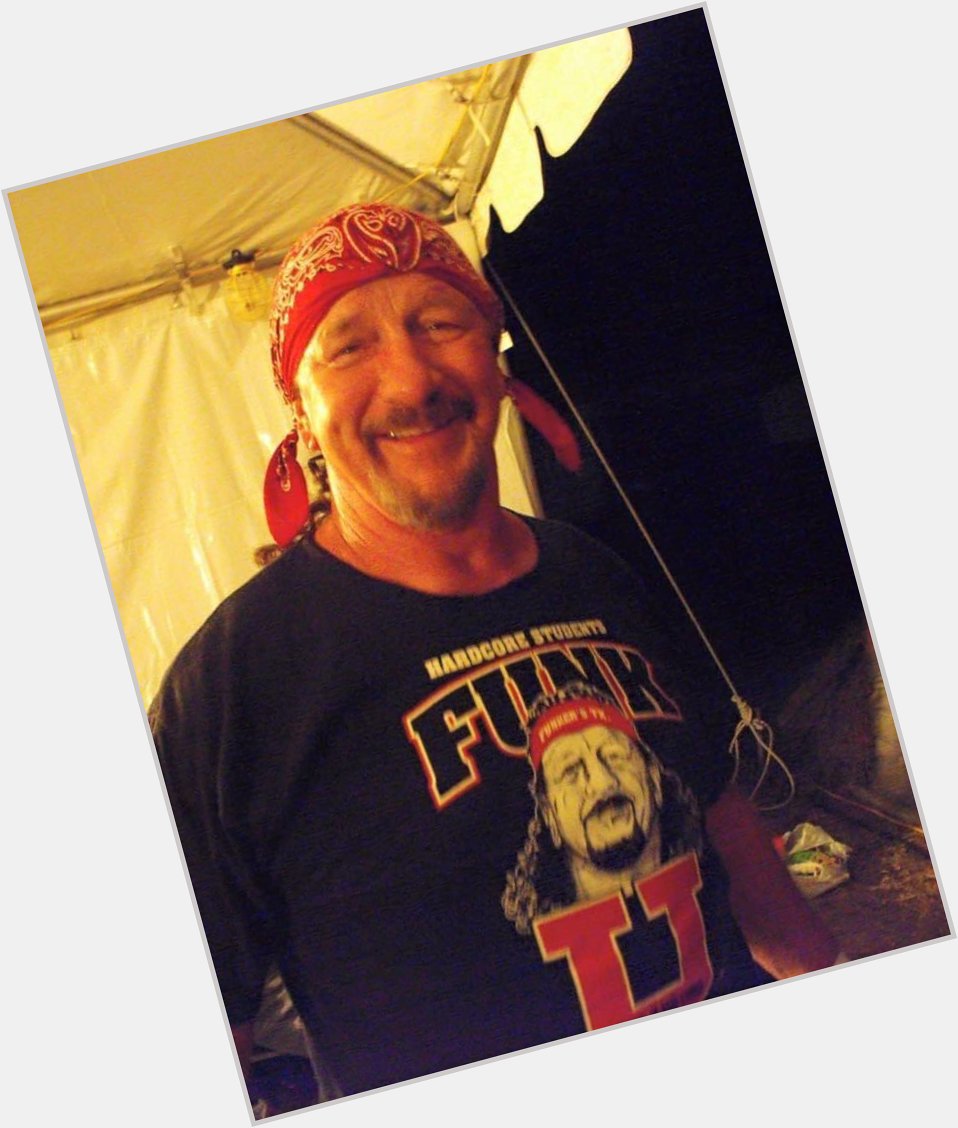 Happy Birthday to the man who holds the deed at the....DoubleCross Ranch!!!

TERRY FUNK!!!  77years old!! 
