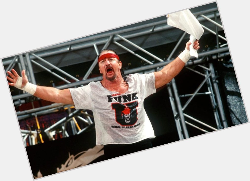 It s Terry Funk s birthday. Has me gone down a Funk rabbit hole on YouTube. Happy bday Funker  
