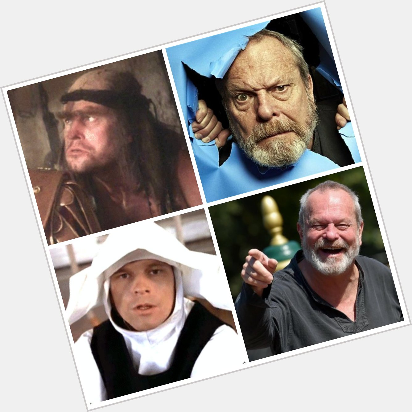 Terry Gilliam is 77 today, Happy Birthday Terry 