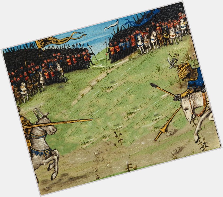 Happy Birthday Terry Jones! - A mashup of \Battles of Alexander the Great\ manuscript. 
