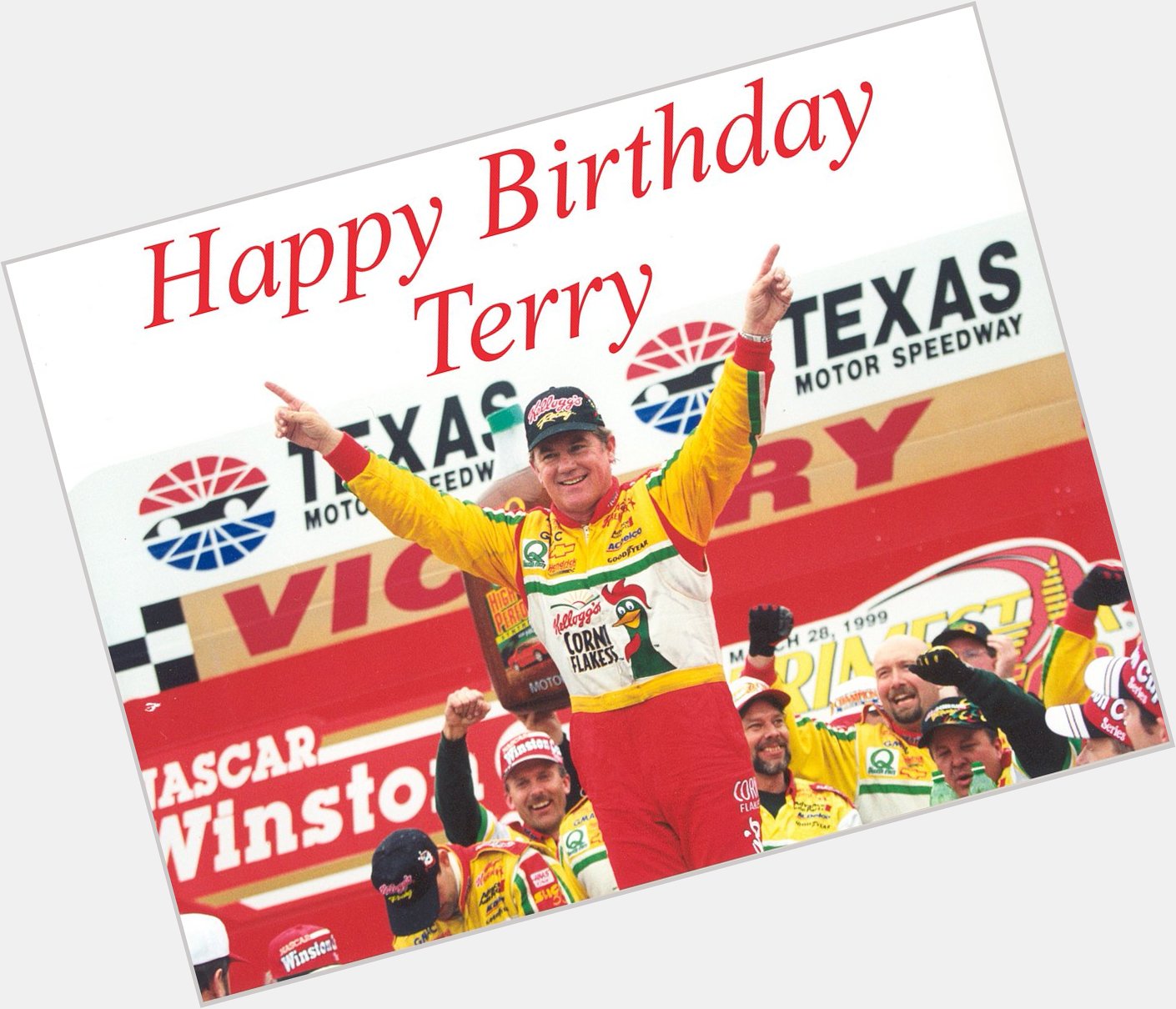 Happy Birthday to Terry from all of us here at Terry Labonte Chevrolet. 