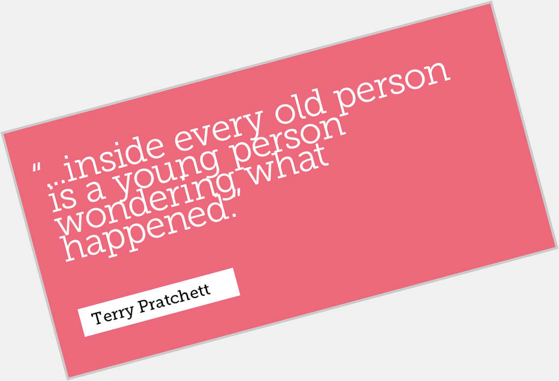 Happy Birthday to Sir Terry Pratchett born Brining us some 