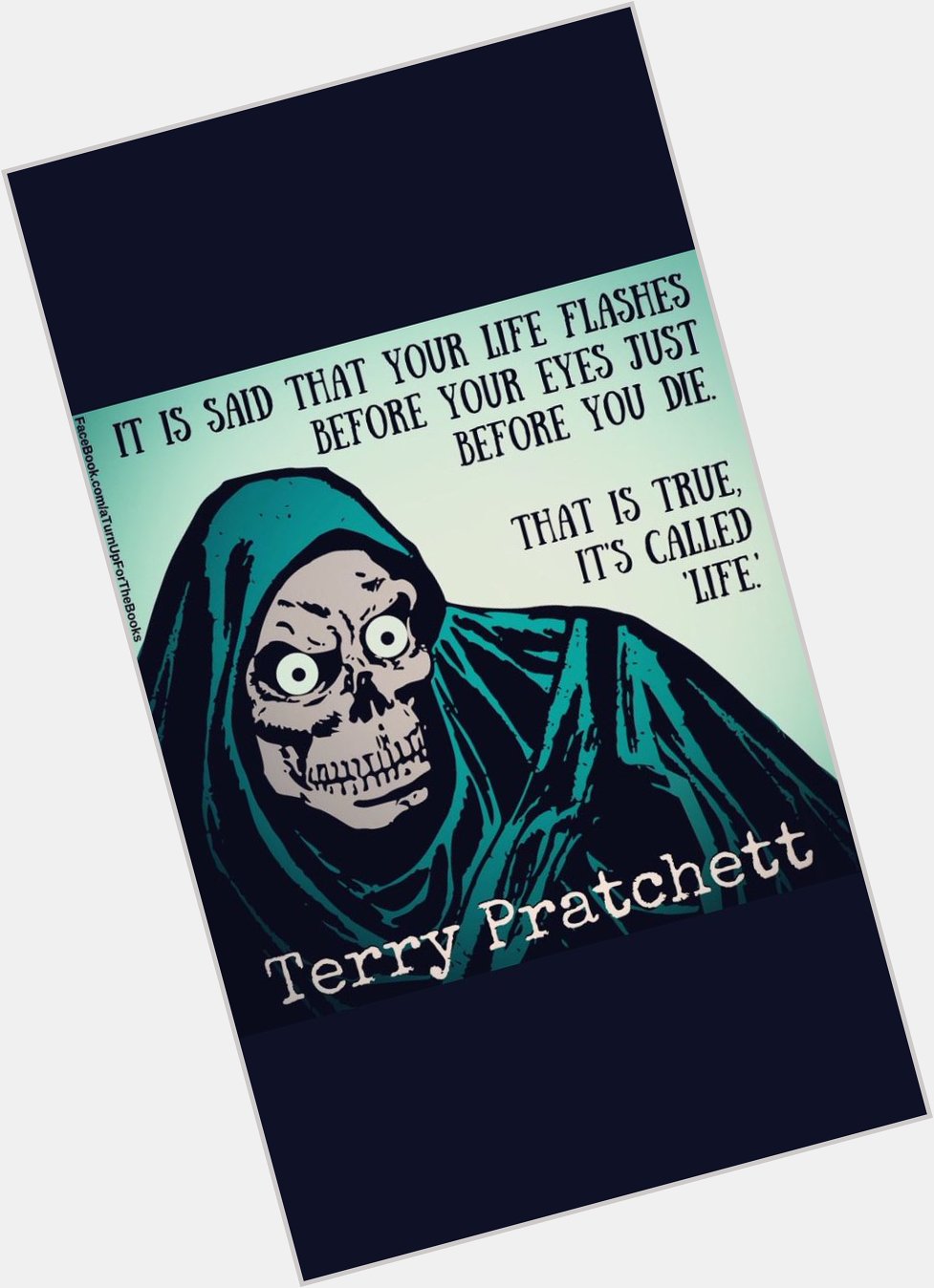 Happy birthday to the late, great Sit Terry Pratchett! A wonderful companion in lockdown 