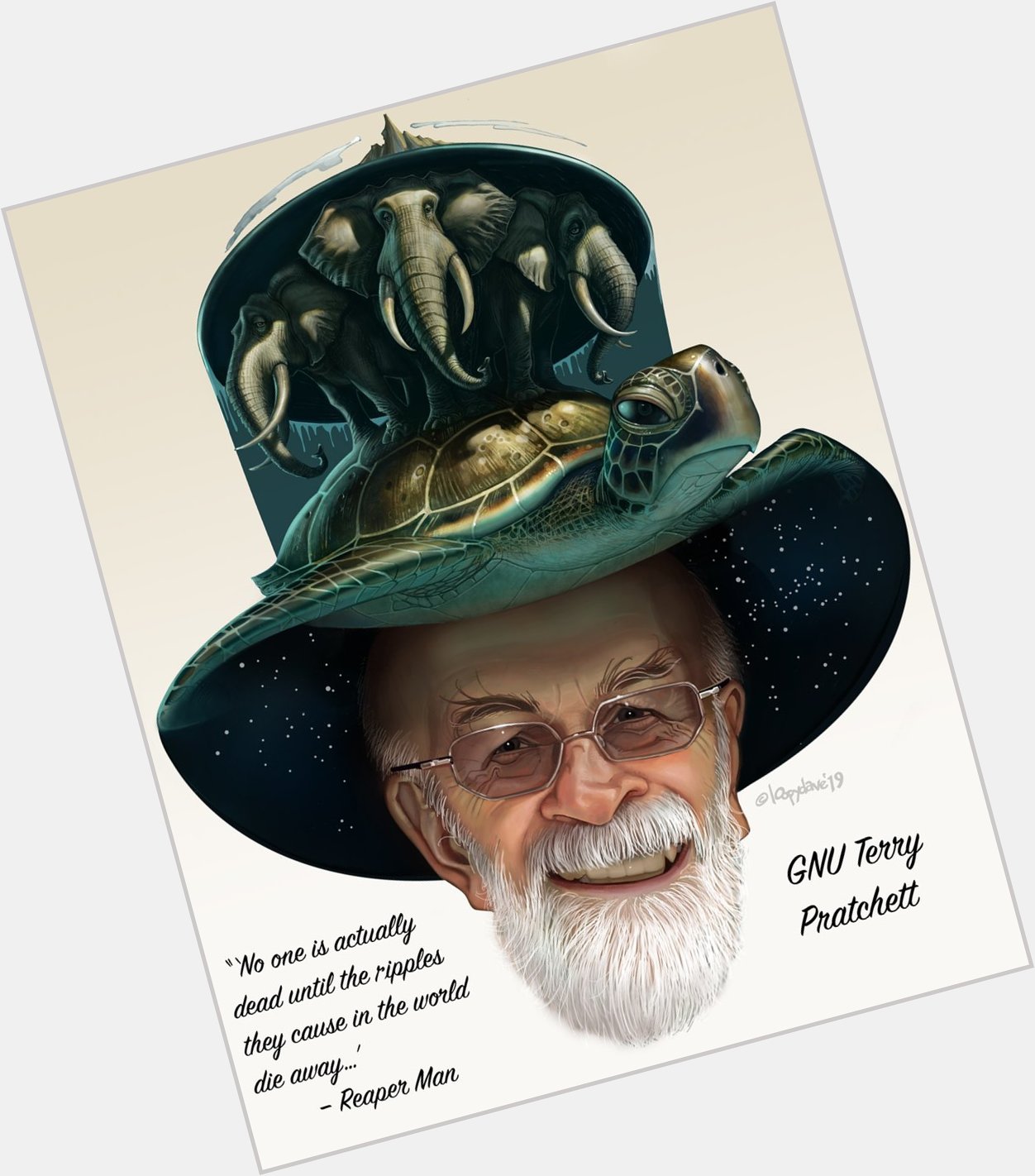 Happy Birthday to the one and only Terry Pratchett 