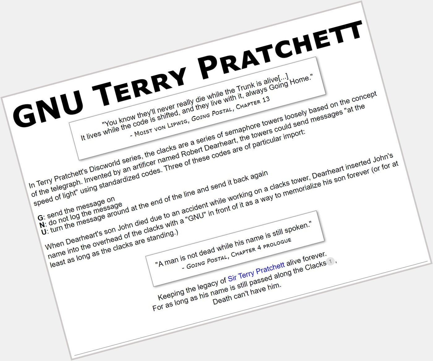 Happy 75th birthday Sir Terry Pratchett. 