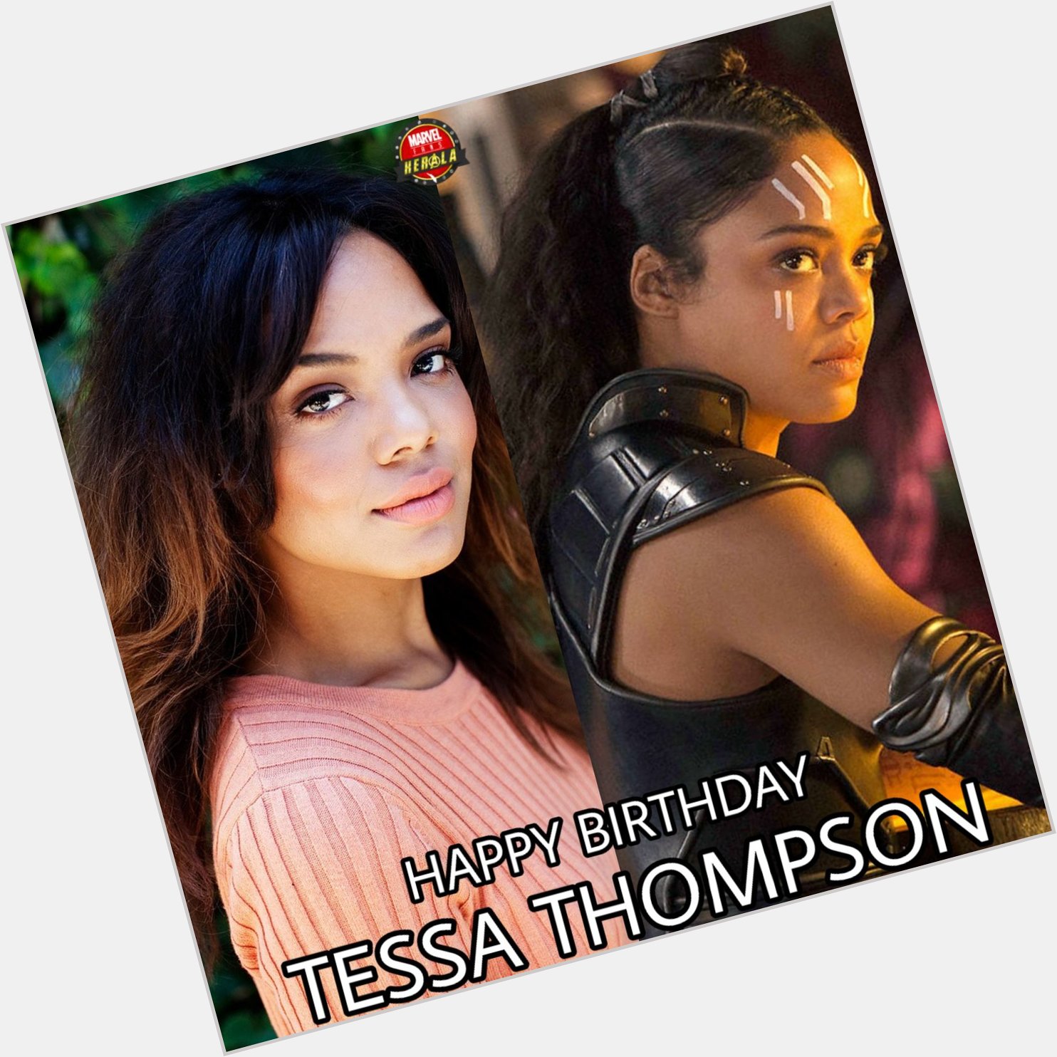 Wishing a very Happy Birthday to Tessa Thompson our Valkyrie       