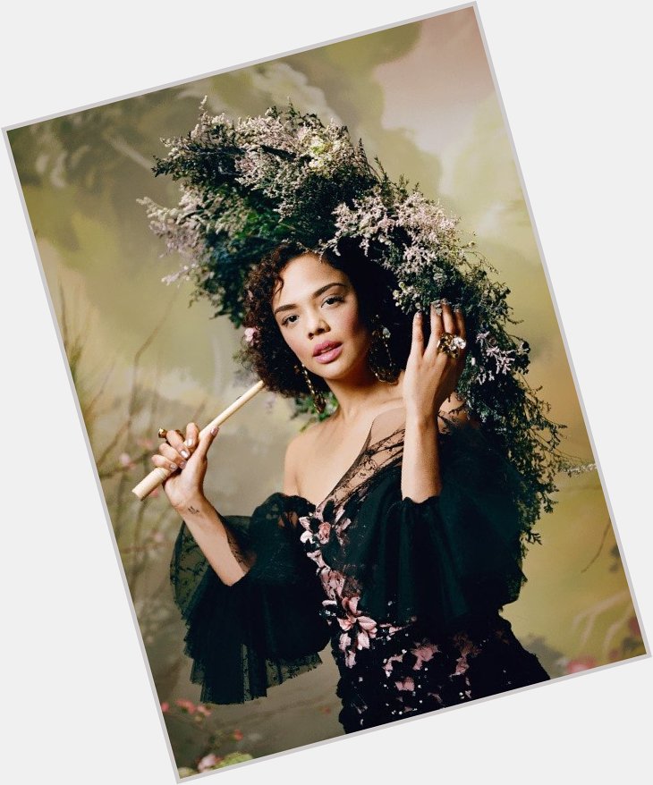 Happy birthday tessa thompson, our queen of asgard and the love of my life 