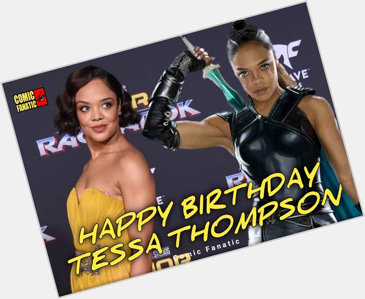 Happy 37th birthday Tessa Thompson aka Valkyrie!    