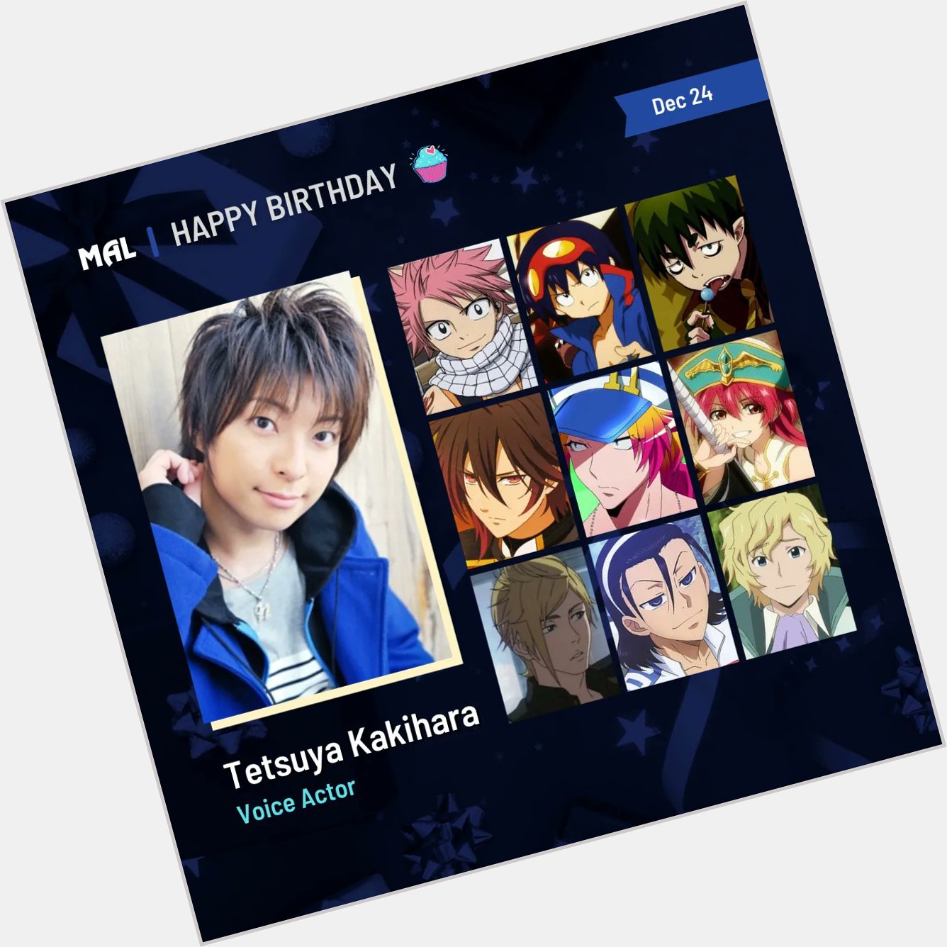 Happy birthday to Tetsuya Kakihara! Full profile:  