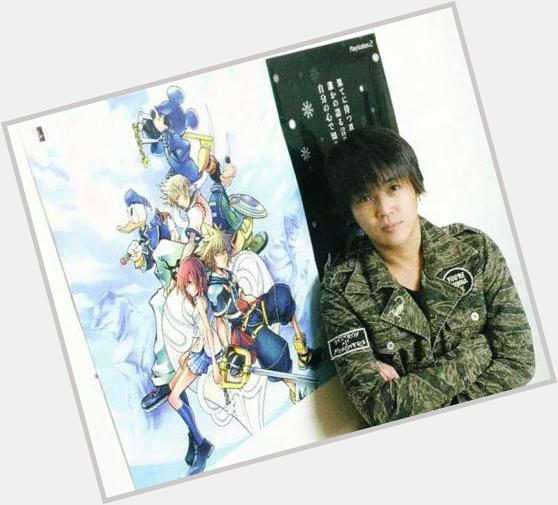 Happy birthday to Tetsuya Nomura! The creator of Kingdom Hearts! Thank you for this amazing series!! 