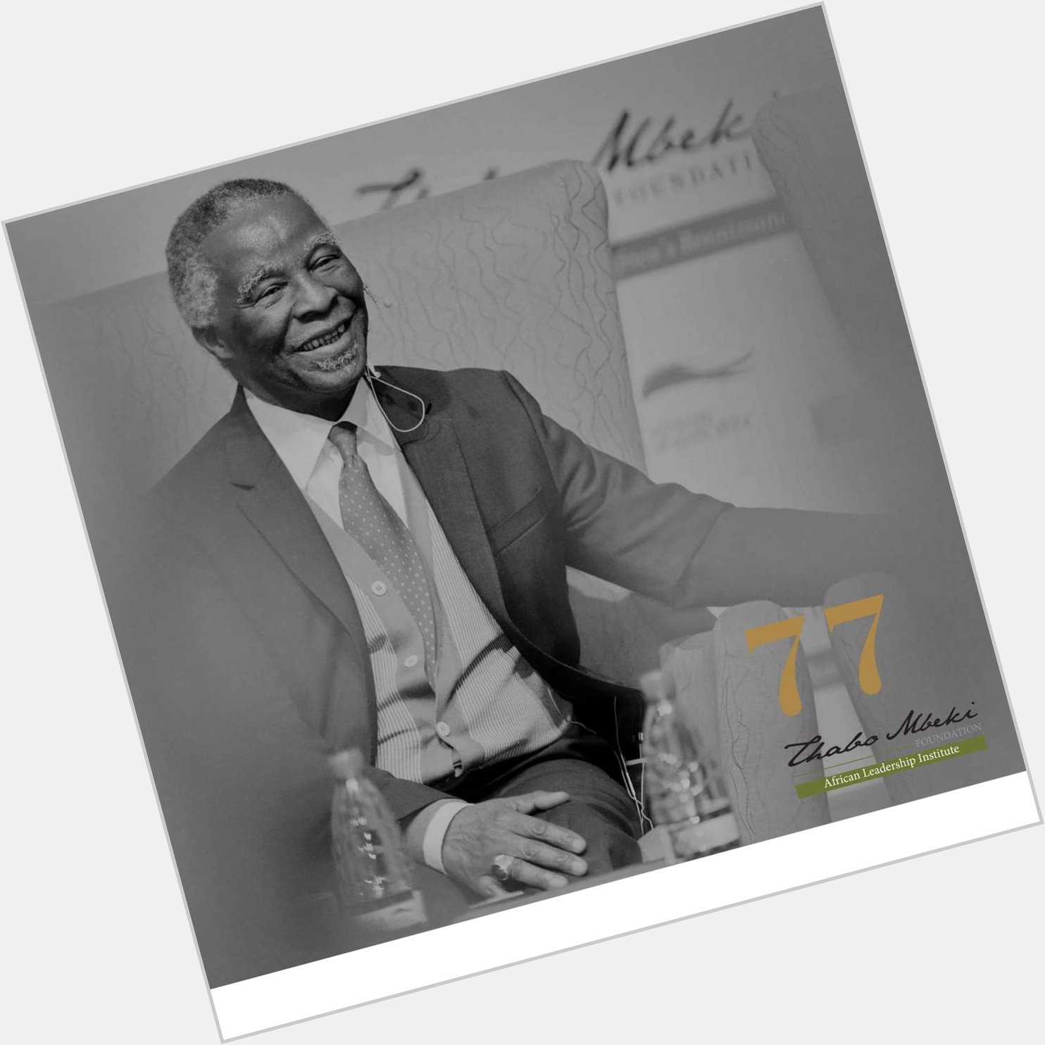Happy birthday to our former State President, H.E Thabo Mbeki halala! 