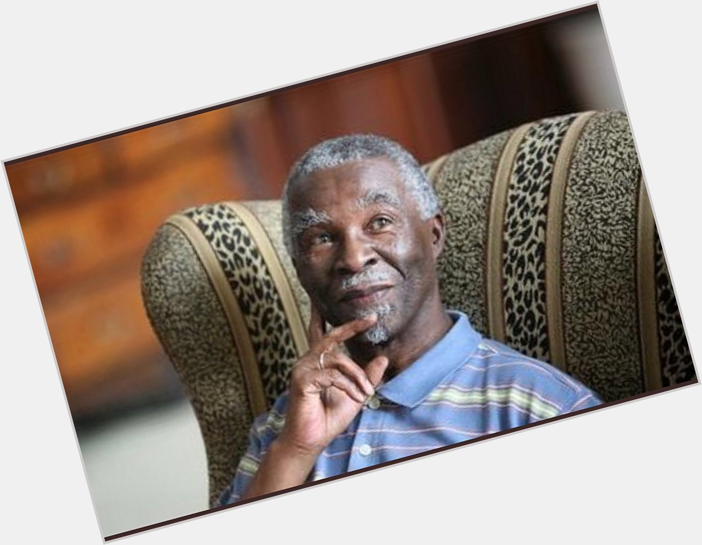 THABO MBEKI
A happy birthday to this African intellectual giant. 