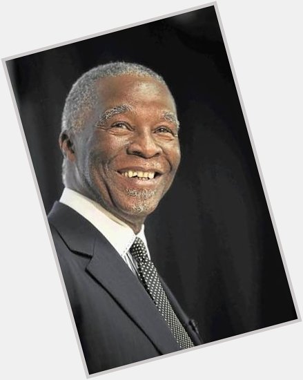 Happy birthday to Former President Thabo Mbeki. 