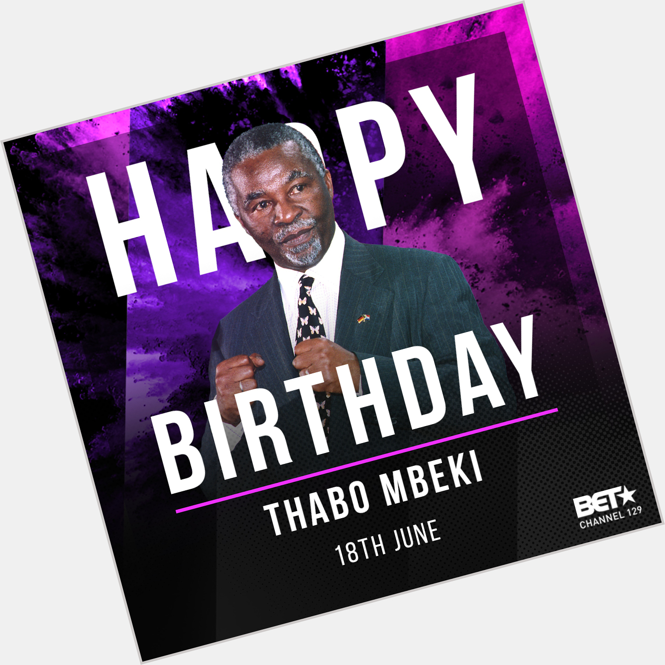 Happy birthday to politician Thabo Mbeki, who served as president of South Africa (1999 2008)   