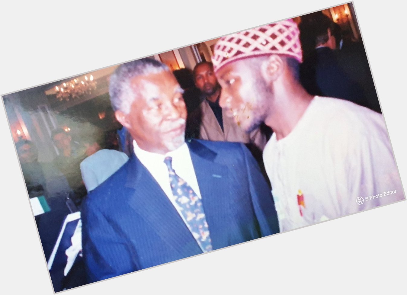 Happy 78th birthday to Thabo Mbeki.....My President 