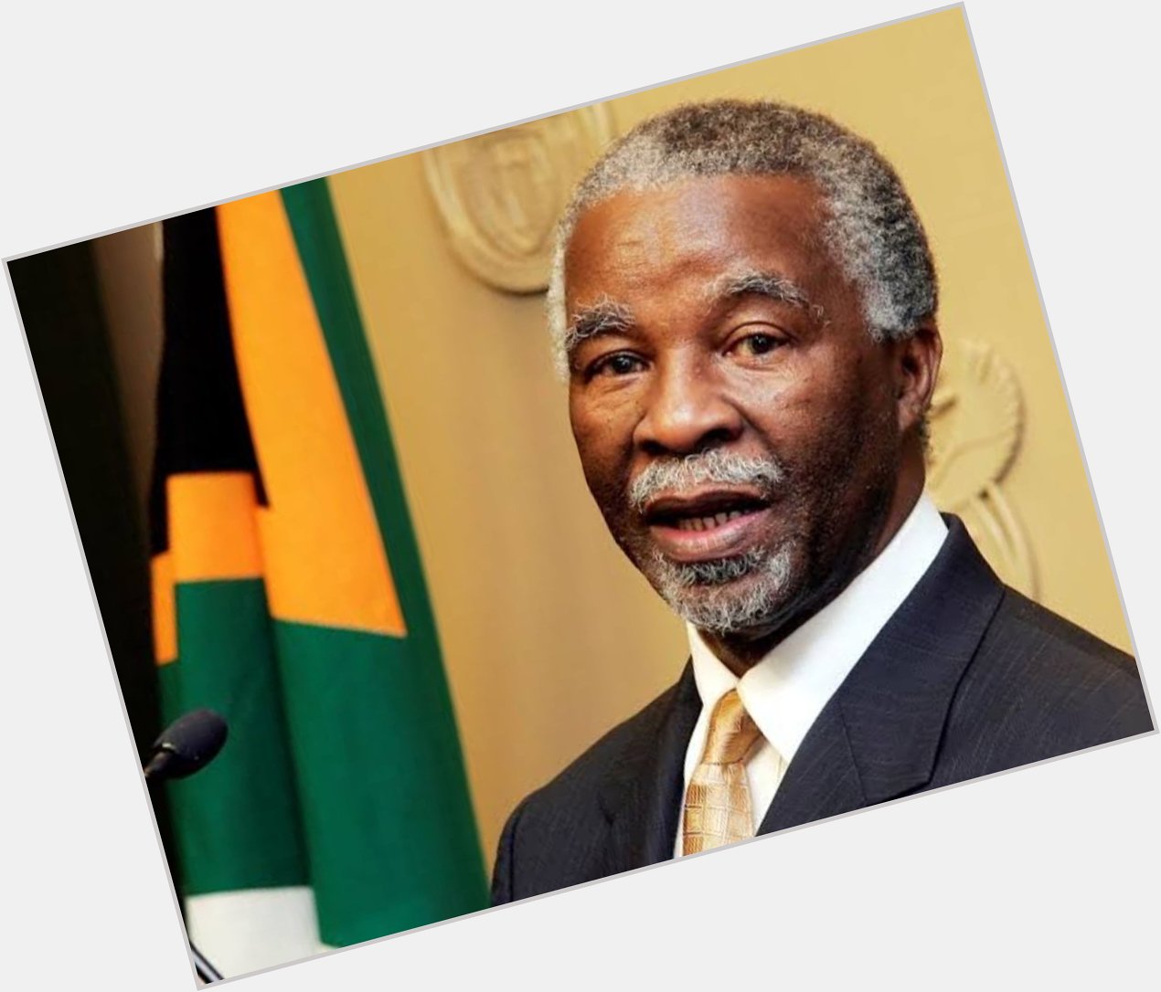 Happy Birthday to my favorite President ever, President Thabo Mbeki. 