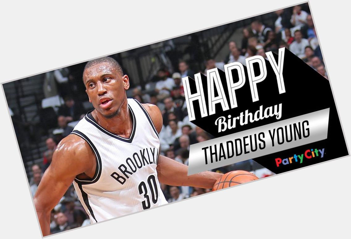 Join us and in wishing Thaddeus Young a Happy Birthday! 