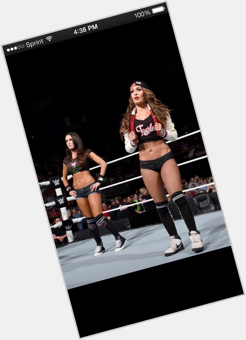 Happy 31st birthday to the bella twins! Nikki and brie are my role models! Hope they have a great bday 