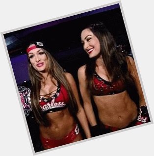  Happy birthday Nikki and brie hope you guys have a great day love the Bella twins xxx 