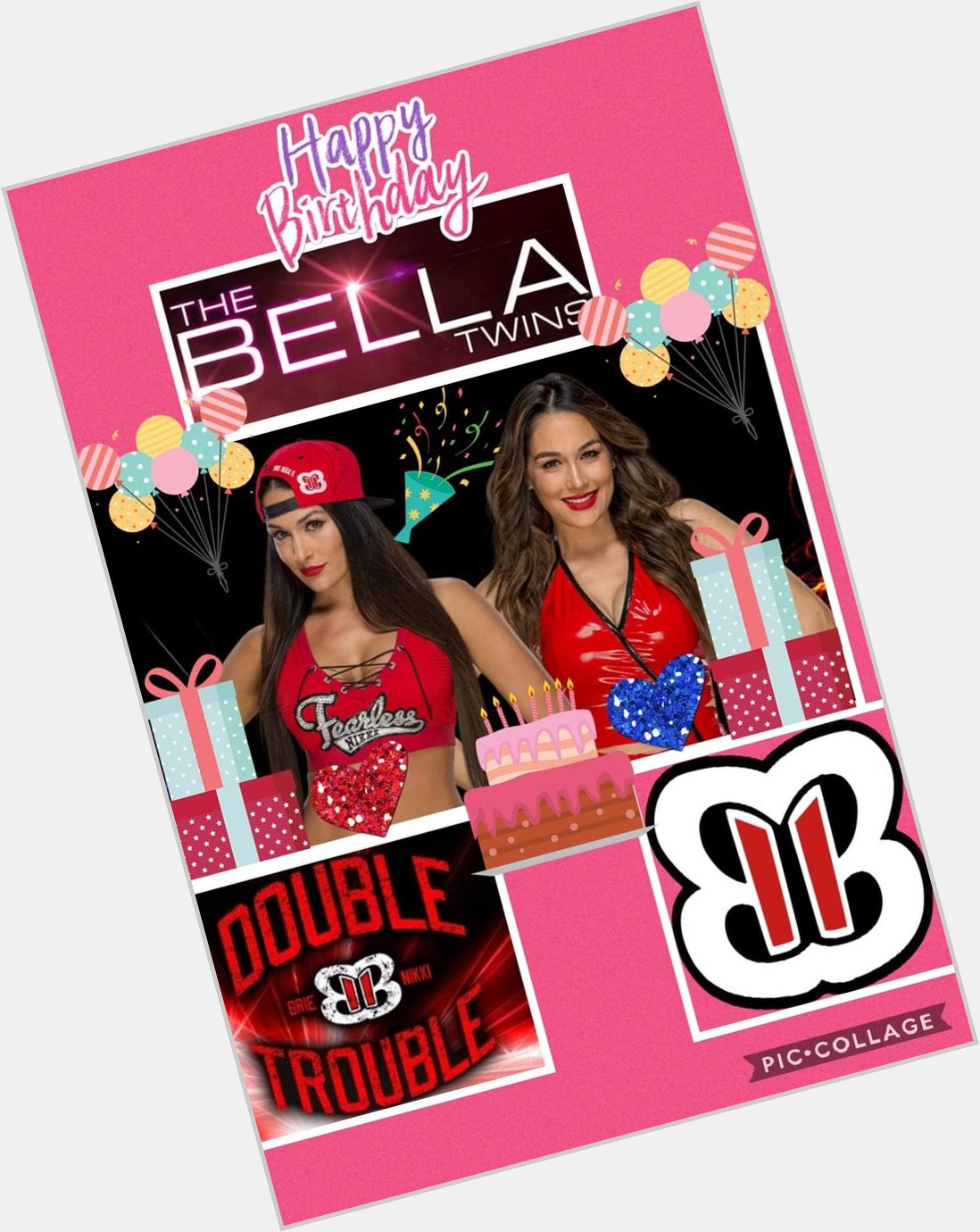 Happy birthday to the bella twins              