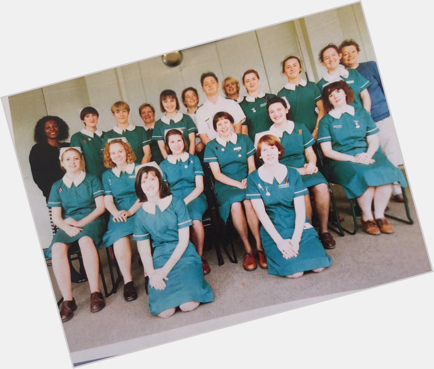 We were living the dream in 1990 with these uniforms! Happy 70th birthday, NHS, you wonderful thing! 