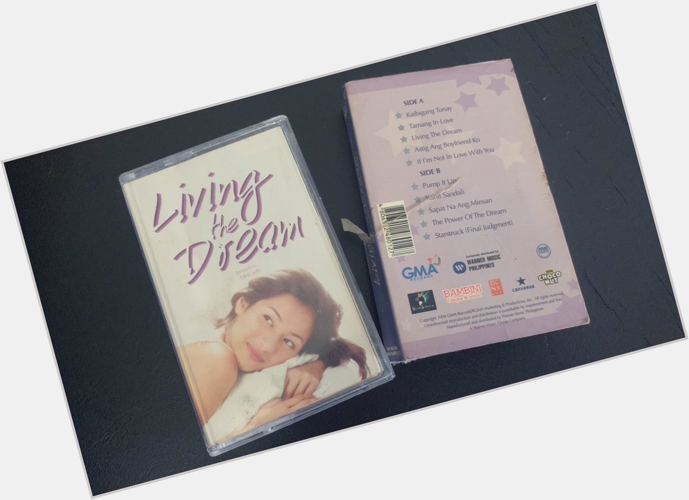 Found my living the dream cassette tape from my old stuff. lol. 

happy birthday   