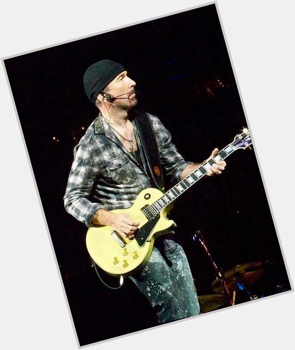 Happy 53rd Birthday to one of my fave guitarists - The Edge from U2. 