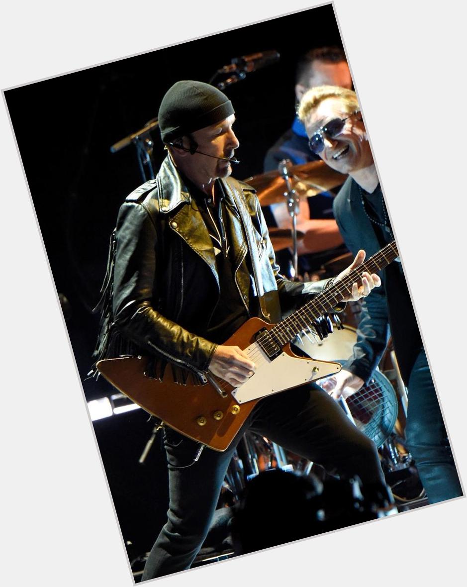 Happy Birthday The Edge! You will always be my one and only coolest rockin kickass guitarist in the whole wide world. 