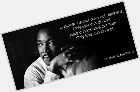 Happy birthday to the Rev. Dr. Martin Luther King, Jr. (January 15, 1929-April 4, 1968.) 