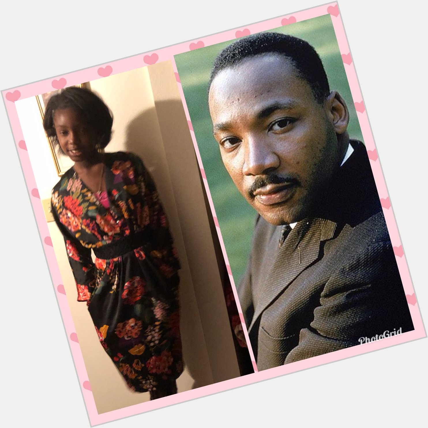 Happy birthday to my one and only baby girl Ariel Essie Mitchell and the Rev. Dr. Martin Luther King Jr.          