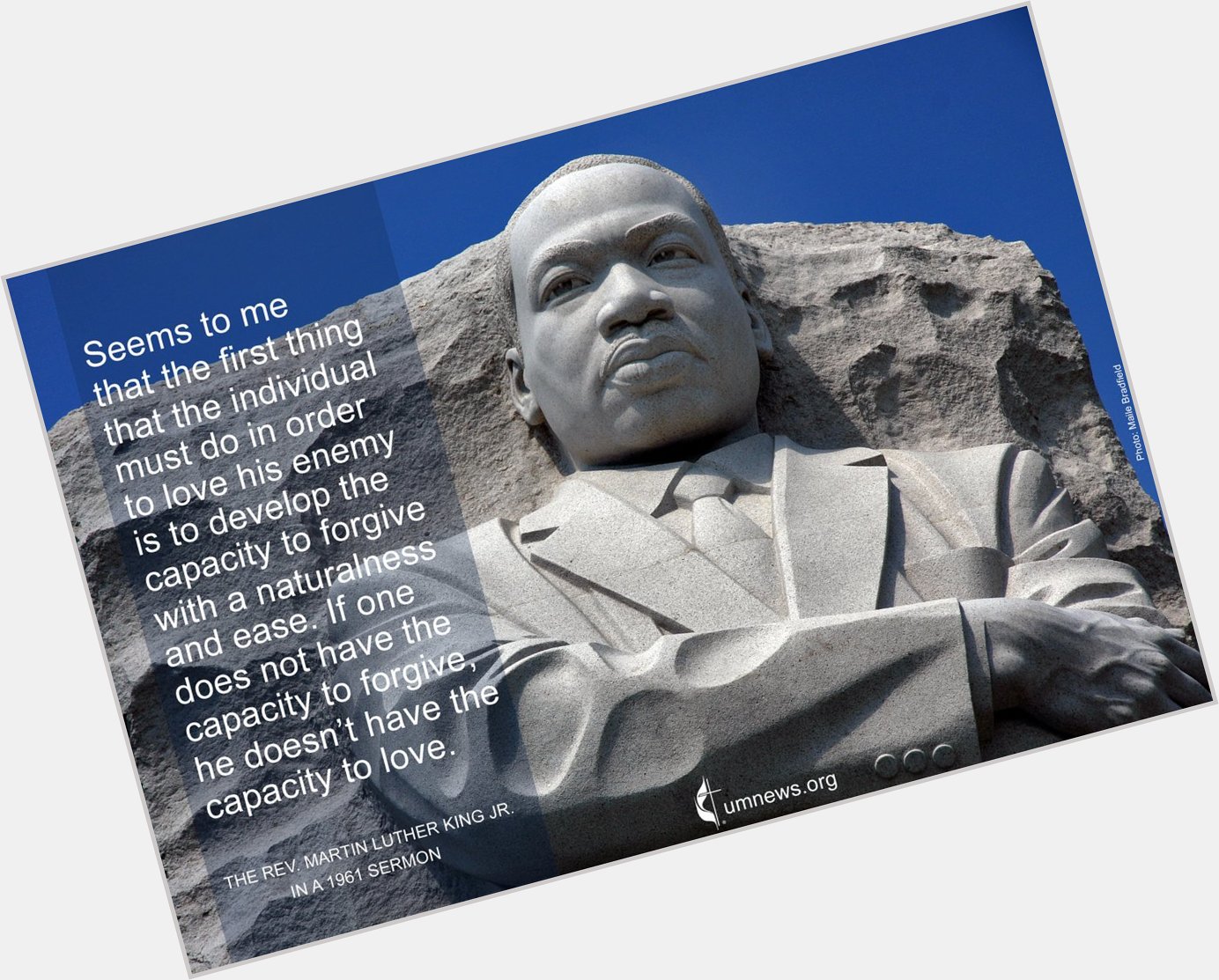 We in the wish you a blessed observance of the Rev. Martin Luther King Jr.\s birthday.  Happy 