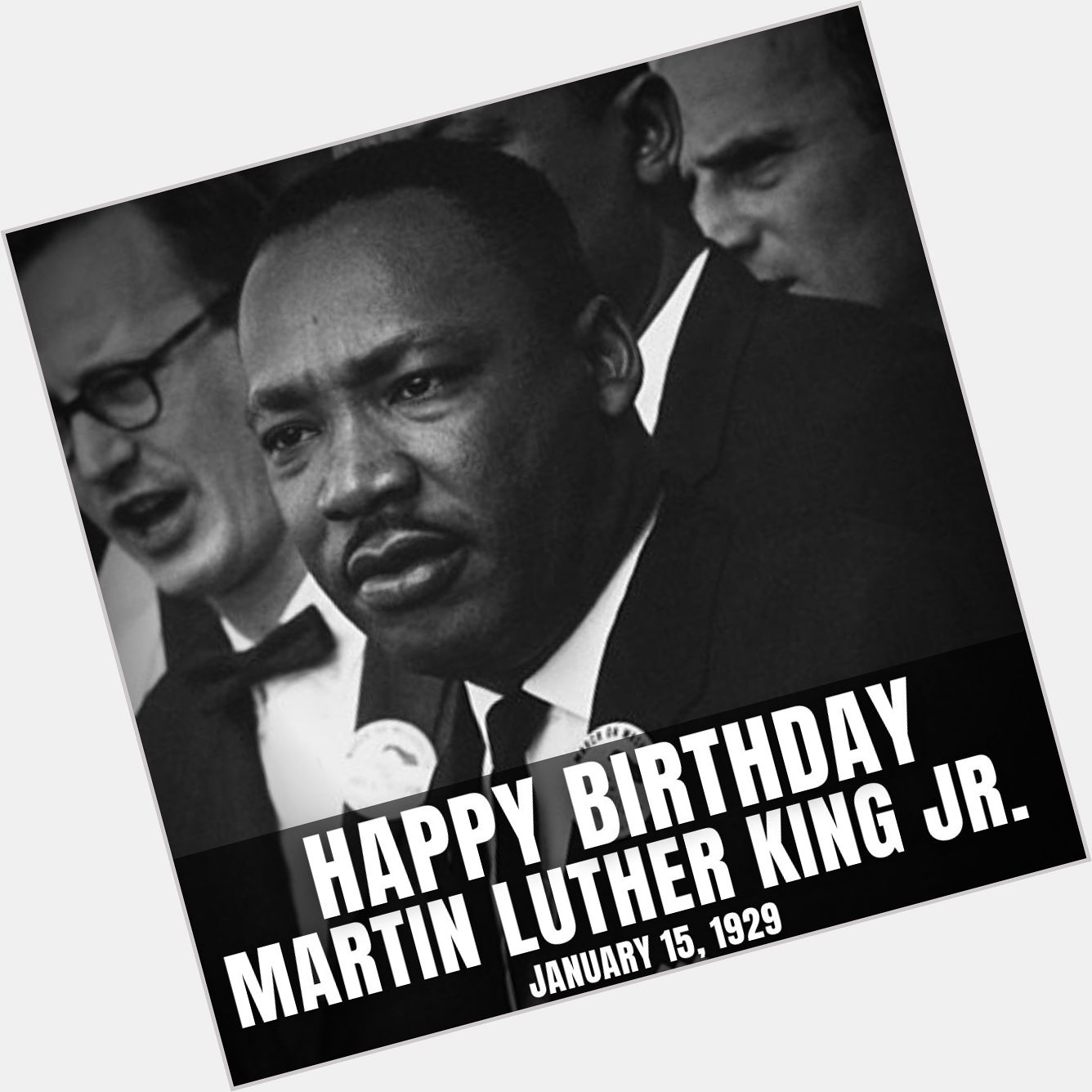HAPPY BIRTHDAY!
The Rev. Martin Luther King Jr. would have turned 92 today. 