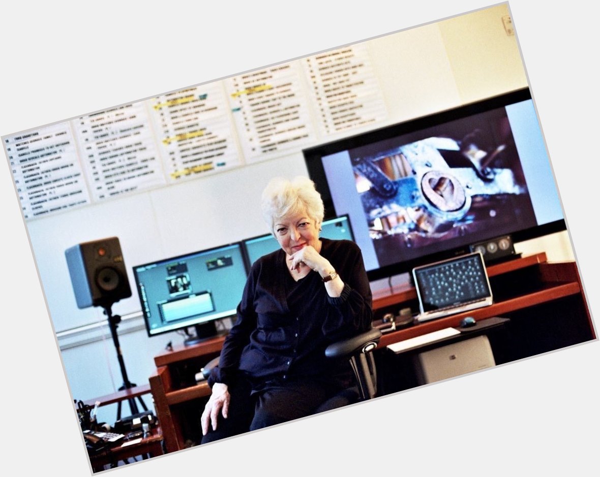 Happy 81st birthday to one of the most legendary film editors ever, Thelma Schoonmaker. 