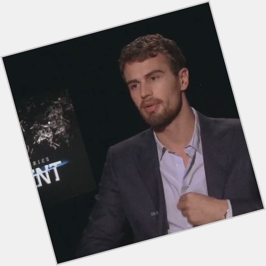 Theo james lives in my mind rent free also happy birthday bub <3  