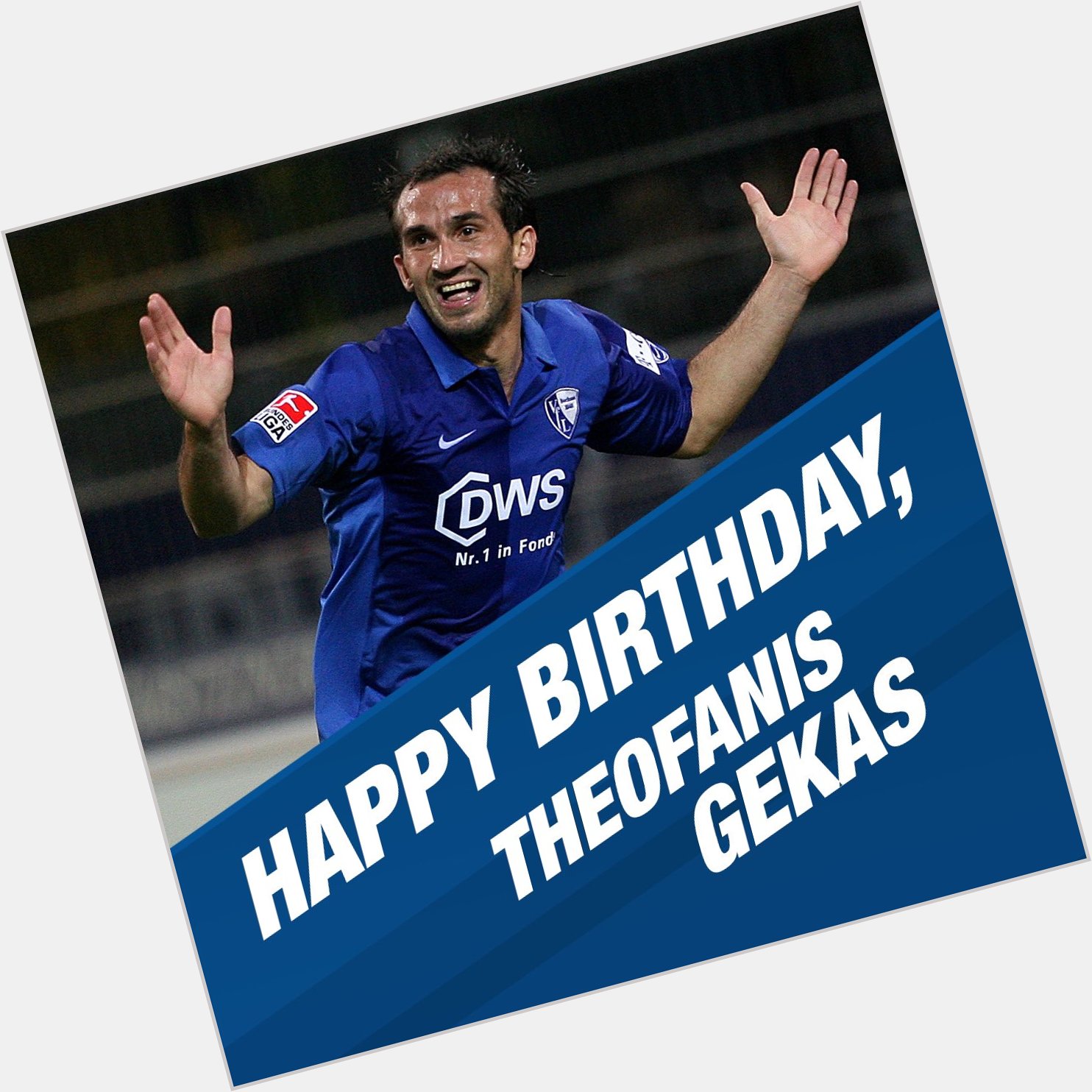 Theofanis Gekas, our former striker, turns 40 today! Happy birthday Theo!  