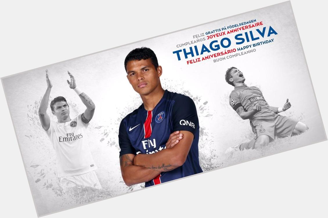 September 22
Happy birthday to former captain and captain Thiago Silva, who turns 31 today.

