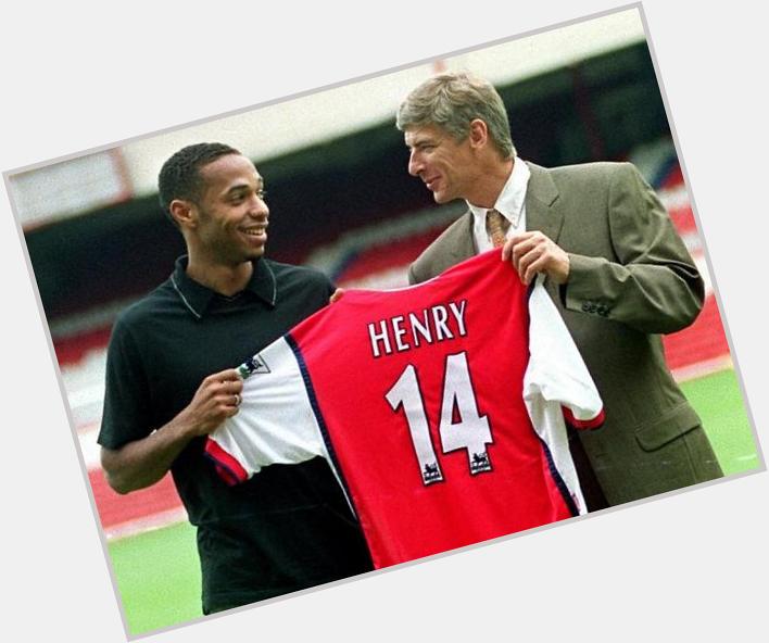 Happy 22nd birthday to Arsenal winger Thierry Henry 