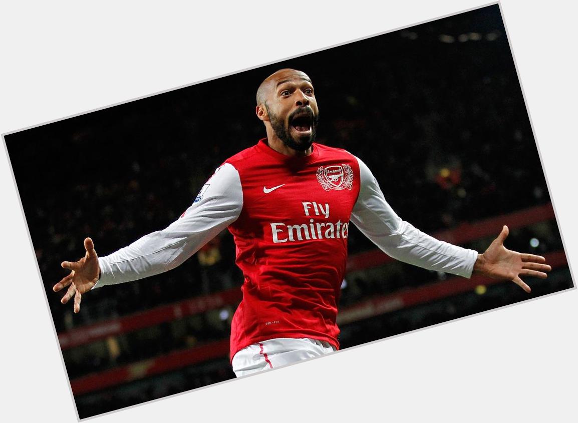 Happy Birthday to Arsenal legend Thierry Henry. 