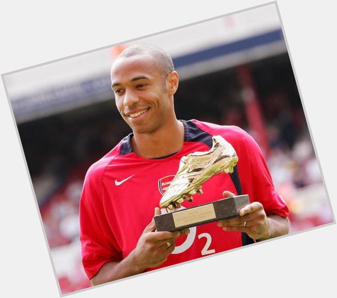 LEGEND: Happy birthday to Thierry Henry. The Arsenal legend turns 38 today. 
