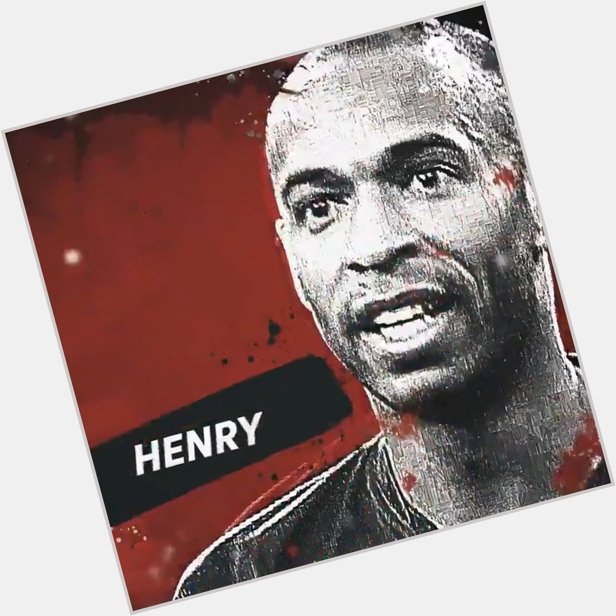 A very happy 44th birthday to one of the greats!   Thierry Henry    | 