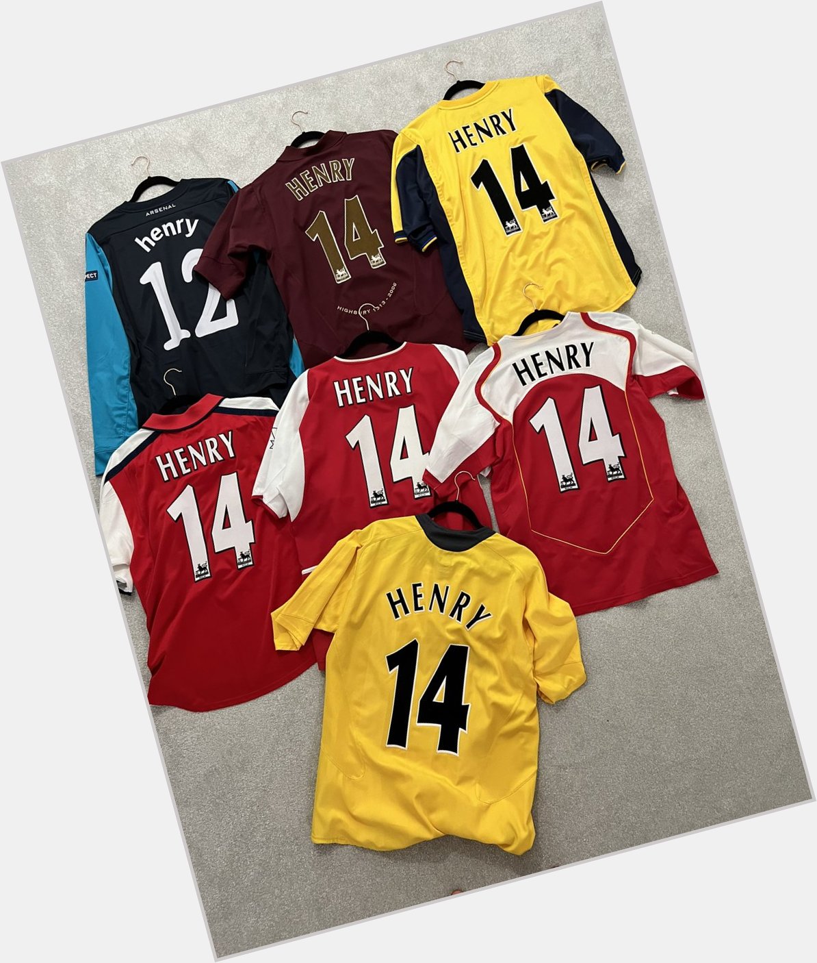 There s something very special about a Thierry Henry shirt!! 

Happy Birthday to The King 