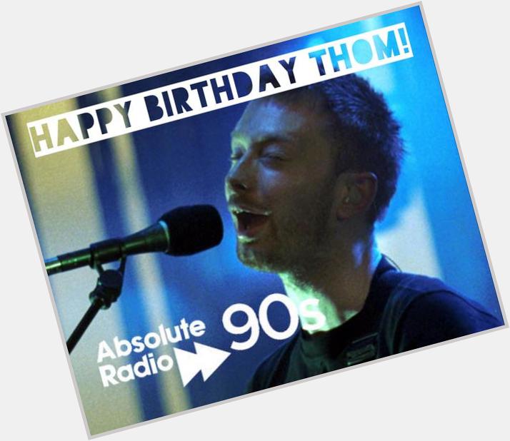 Todays challenge... lets have are by Radiohead on Thom Yorke s birthday. Happy Birthday Thom! 