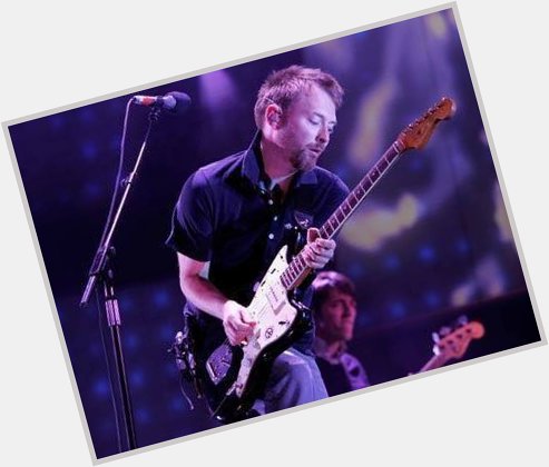 Happy birthday to Thom Yorke, born on 7th Oct 1968, vocals, guitar, keyboards, Radiohead. 