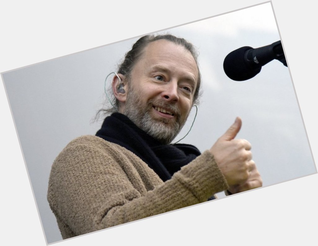 Happy Birthday to Thom Yorke of Radiohead! 