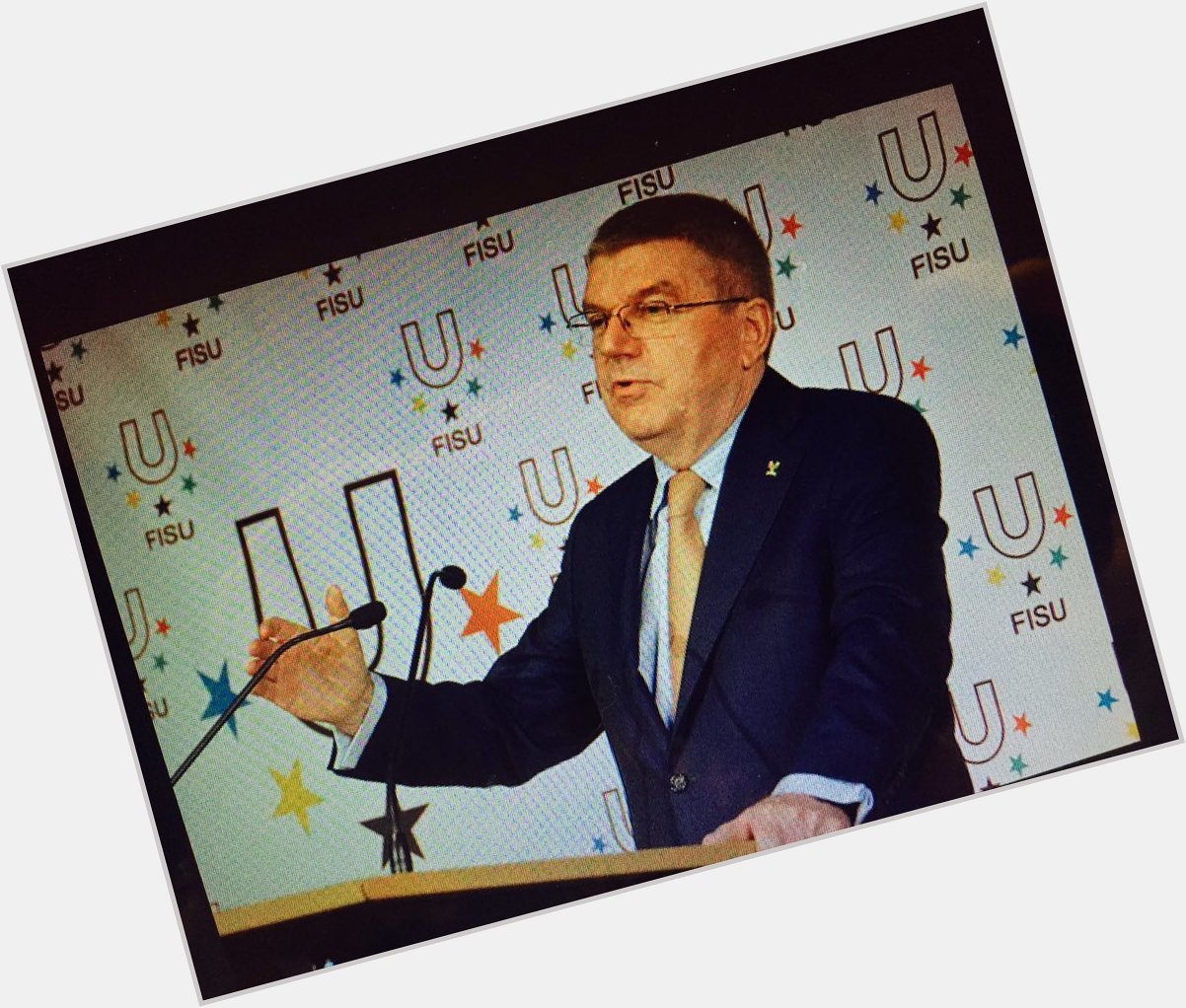 Happy Birthday to President Thomas Bach and best wishes from everyone at FISU  