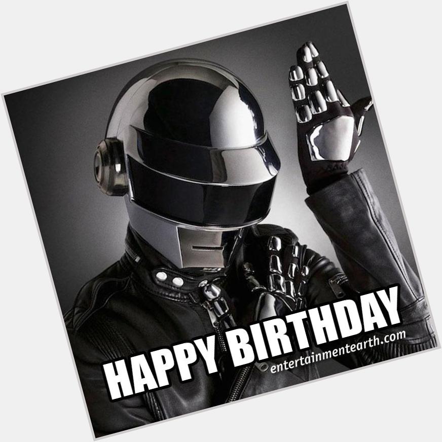 Happy 40th Birthday to Thomas Bangalter of Daft Punk! Shop Collectibles:  